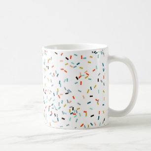 Colorful Confetti Fall Pattern Coffee Mug