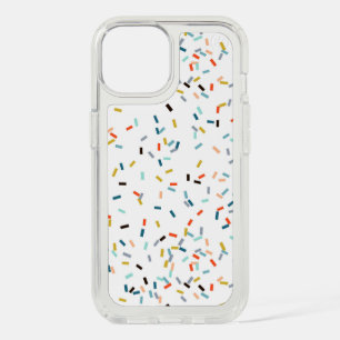 Colorful Confetti Fall Pattern iPhone 15 Case