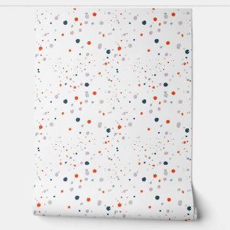 Colorful Confetti Pattern Peel and Stick Wallpaper