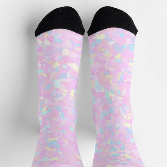 Colorful Confetti  Socks (Top)