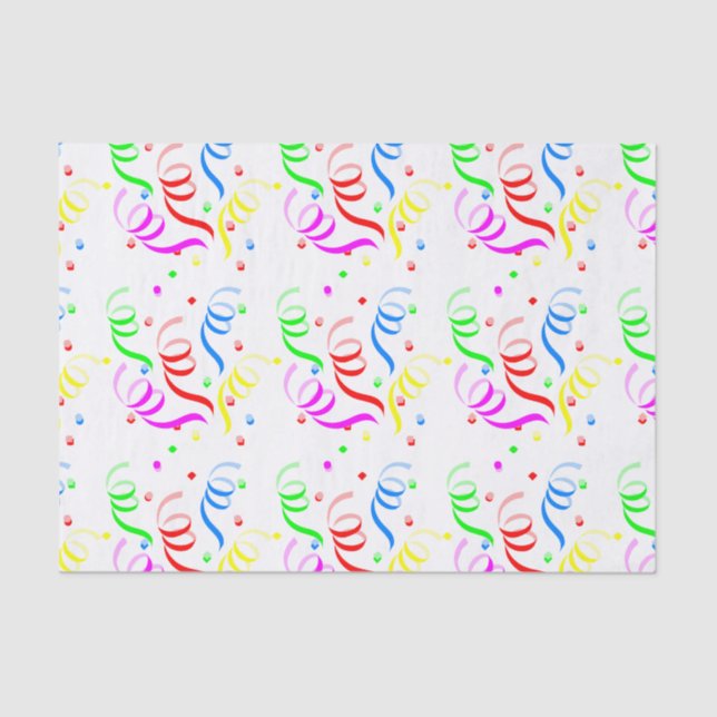 Colorful Confetti Tissue Paper (Front)