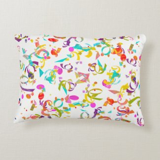 Colorful Confetti Toss Artwork