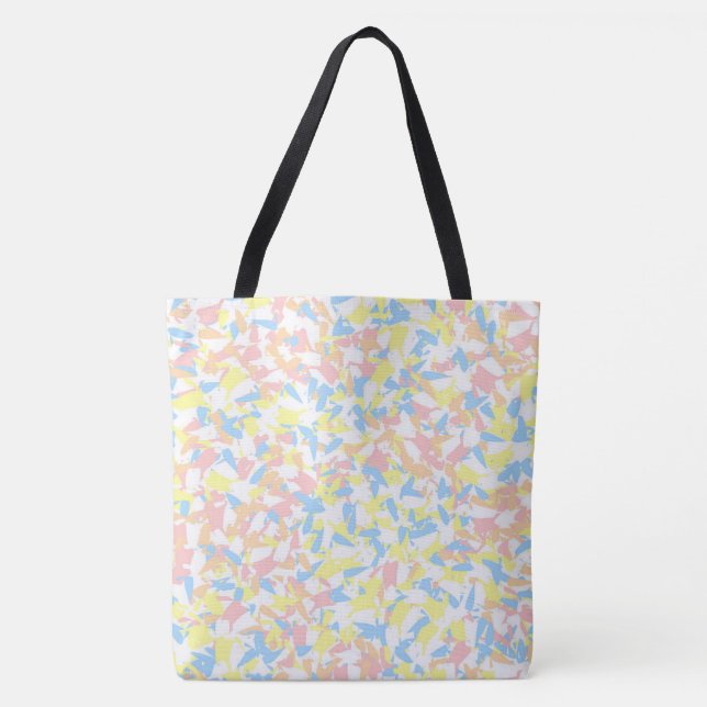 Colorful Confetti Tote Bag (Front)