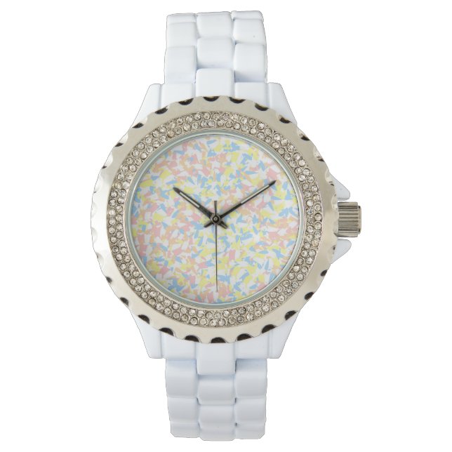 Colorful Confetti  Watch (Front)