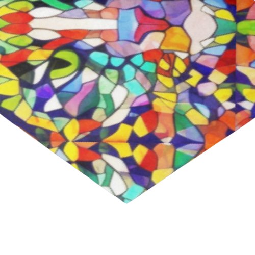 Colorful Confetti with Hidden Cats Eyes _ Crafting Tissue Paper