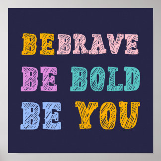 Colorful Confidence - Nursery Inspirational Quote Poster
