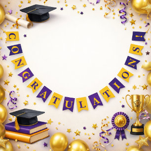 Colorful “Congratulations” Banner for Celebrations