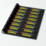 [ Thumbnail: Colorful "Congratulations" + Custom Name Wrapping Paper ]
