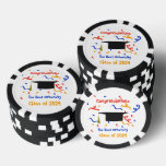 Colorful Congratulations Graduation Party Poker Chips at Zazzle