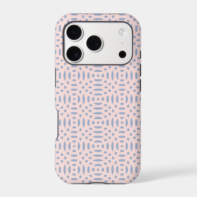 Colorful Contemporary Shapes Pattern Iphone Case (Back)