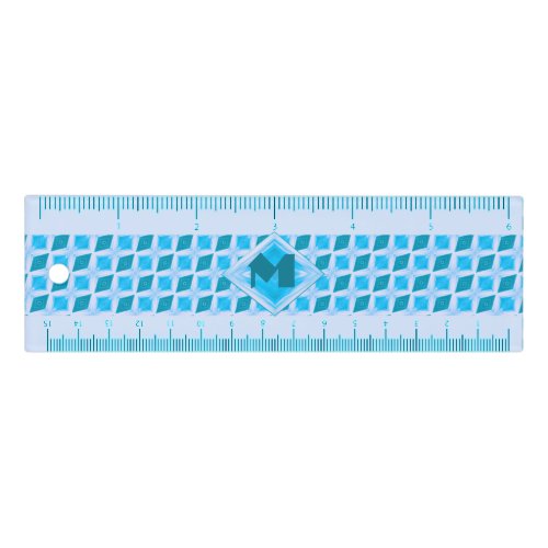 Colorful Cool Diamond Pattern Ruler