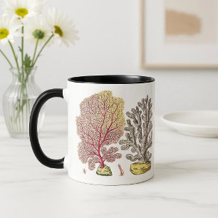 Colorful Coral reef in Tropical Sea Rocks Ocean Mug