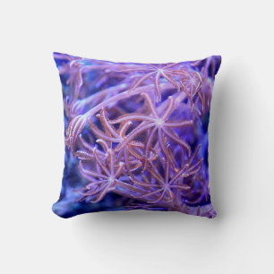 Colorful Coral reefs Throw Pillow