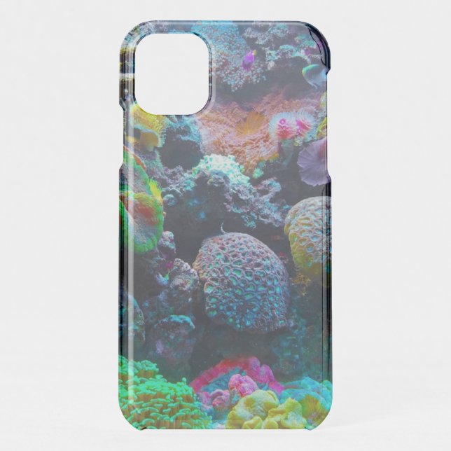 Colorful Coral Uncommon iPhone Case (Back)