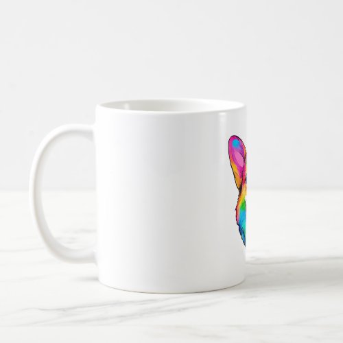 Colorful Corgi   Coffee Mug
