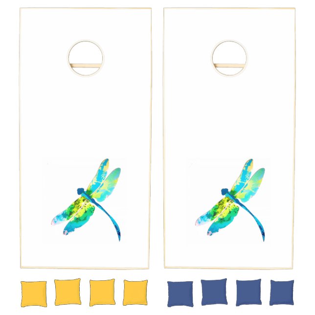 Colorful cornhole set (Set)