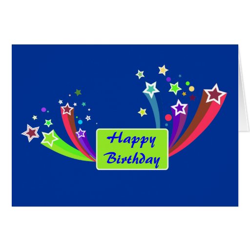Colorful Corporate Birthday Greeting Card | Zazzle