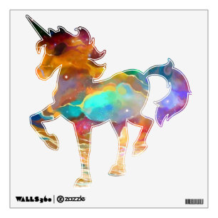 Colorful Cosmic Galaxy liquid colors Outer Space Wall Decal
