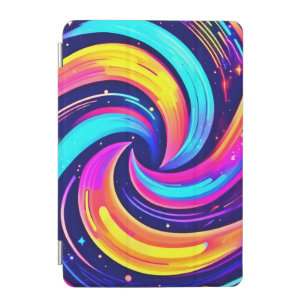 Colorful Cosmic Swirl iPad Mini Cover