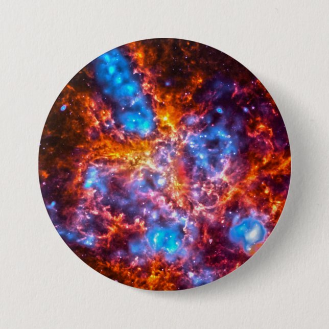 Colorful Cosmos Button (Front)