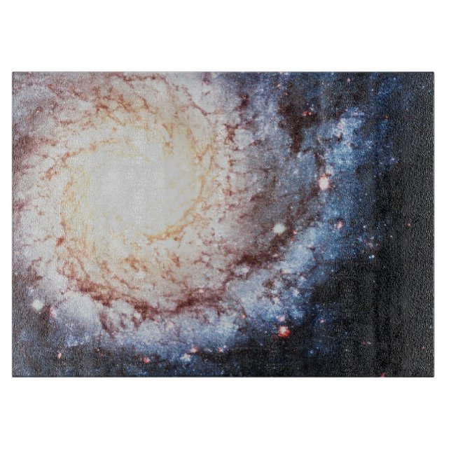 Colorful Cosmos Cutting Board (Front)