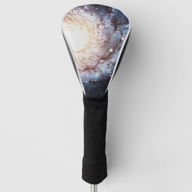 Colorful Cosmos Golf Head Cover (Front)