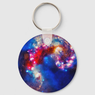 Colorful Cosmos Keychain