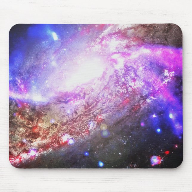 Colorful Cosmos Mouse Pad (Front)