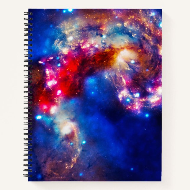Colorful Cosmos Notebook (Front)
