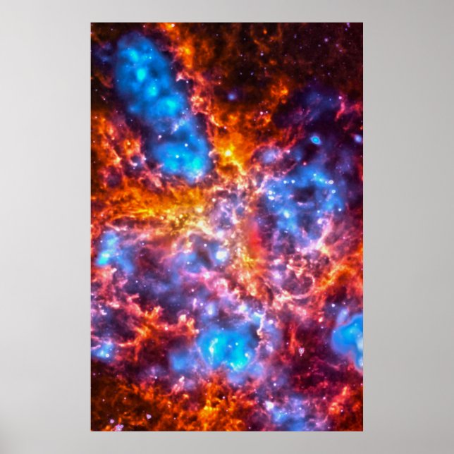Colorful Cosmos Poster (Front)