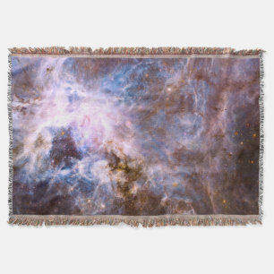 Colorful Cosmos Throw Blanket