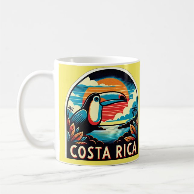 Colorful COSTA RICA Mug (Left)