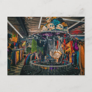 Colorful Costume Shop Postcard