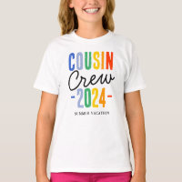 Colorful Cousin Crew Family Vacation