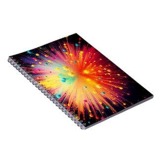 Colorful Cover to Inspire Your Creativity! Notebook