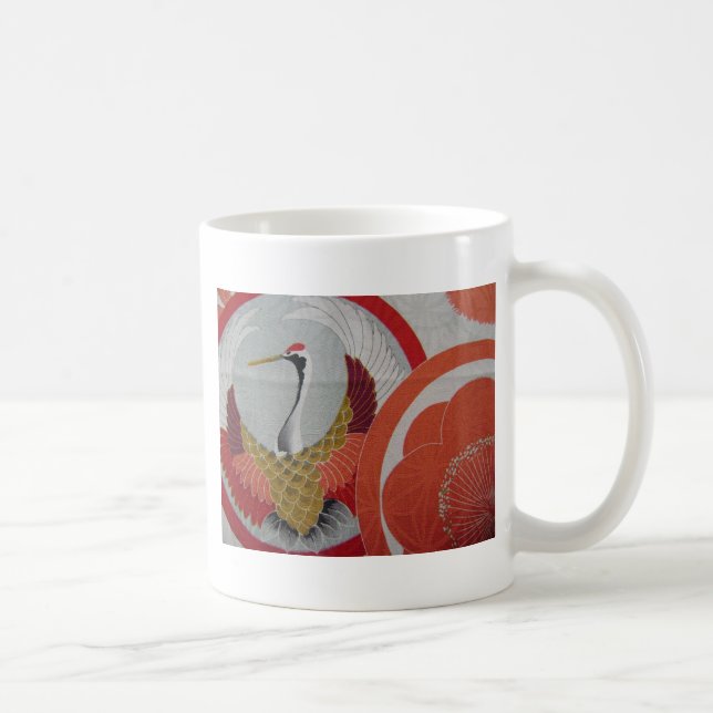 Colorful Crane Coffee Mug (Right)