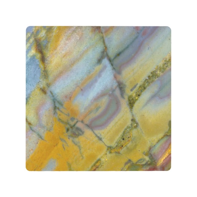 Colorful Crayola Jasper Metal Print (Front)