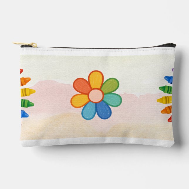 Colorful Crayon Pouch (Front)