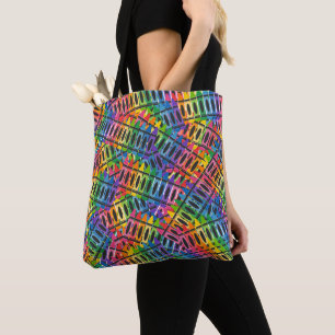 Colorful Crayon Tote Bag Teacher Gift or Art