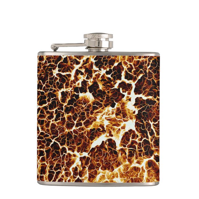 Colorful Crazy Unique Texture Flask (Front)