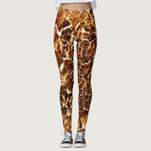 Colorful Crazy Unique Texture Leggings