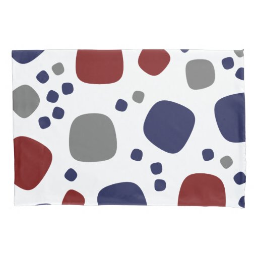 Colorful Creative Abstract Modern Shaped Pattern Pillow Case