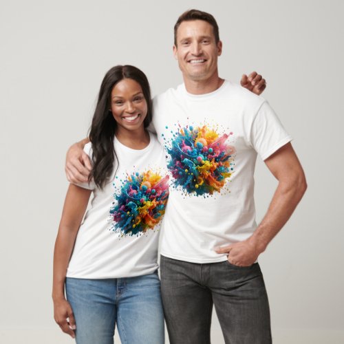 Colorful Creativity Unleashed T_Shirt