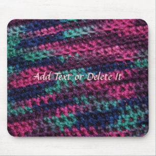 Colorful Crochet mousepad