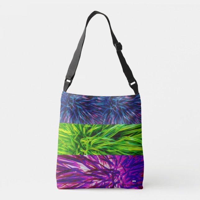 Colorful  crossbody bag (Back)