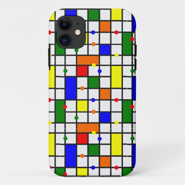Colorful Crossword  Case-Mate iPhone Case (Back)