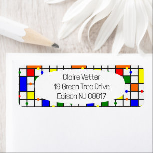 Colorful Crossword  Label