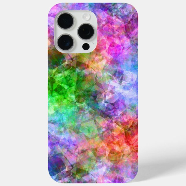 Colorful Crumpled Texture Case-Mate iPhone Case (Back)
