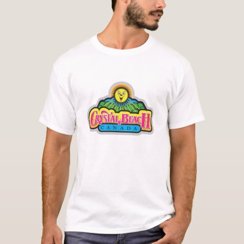 Colorful Crystal Beach T_Shirt