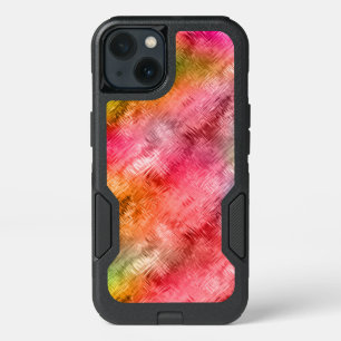 Colorful Crystal Glass Pattern iPhone 13 Case